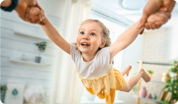 子供が安心して遊べる家