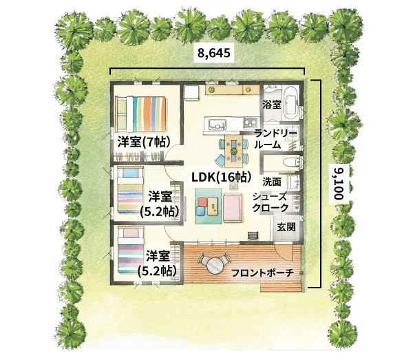 ベーシック間取り