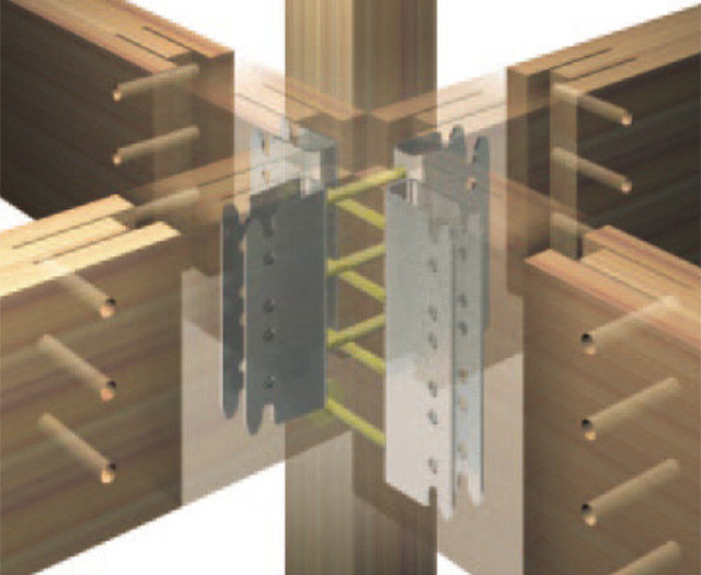 接合部を交代進化させる金具接合で、地震に強い構造を実現。