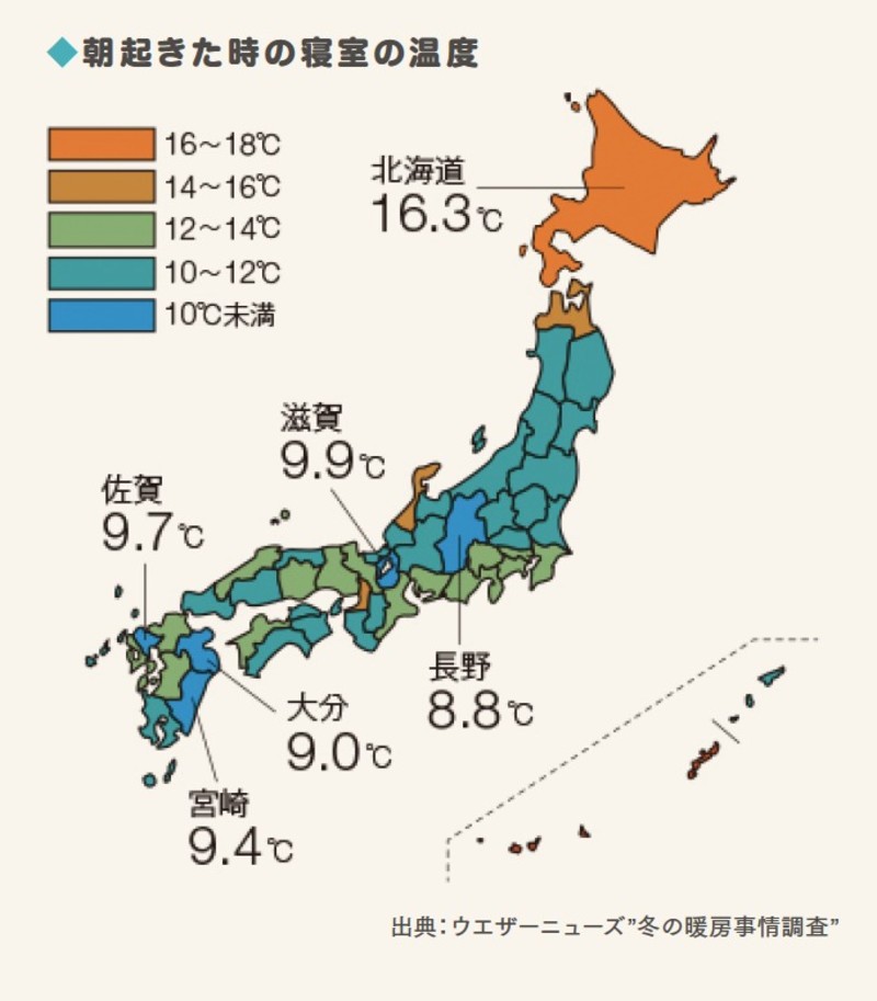 部屋が寒いのは家そのもののせいだった!?驚愕の日本の住まい事情の画像