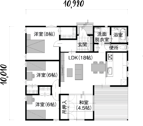 4LDK北入り