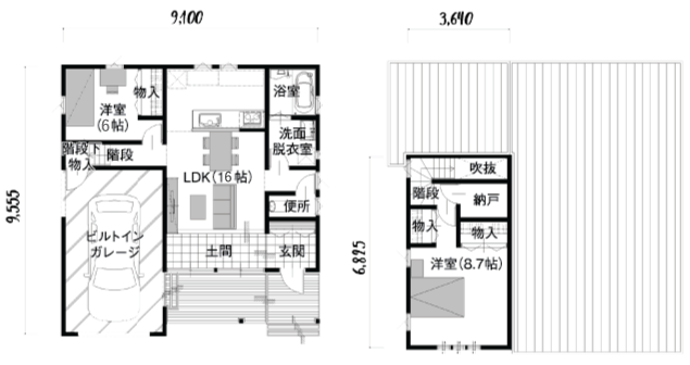 3LDK南入り